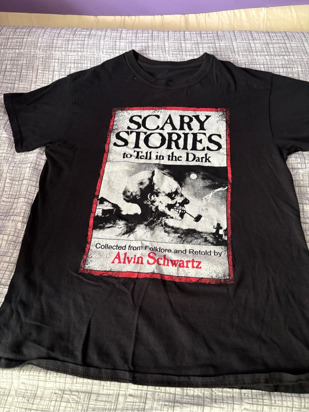 Scary Stories to Tell in the Dark Graphic Tee - Black- medium